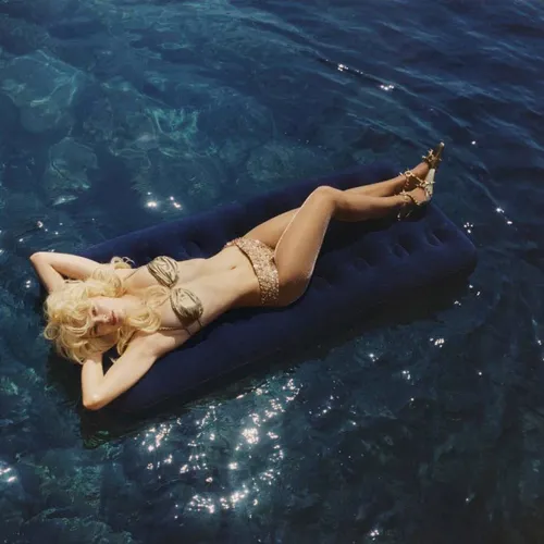 Summer Story in the spirit of "Brigitte Bardot in Saint-Tropez" in July's Vogue Italia.