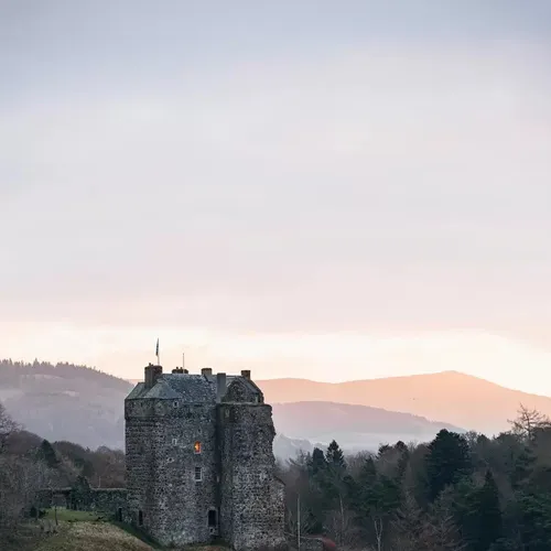 A Stunning Photoshoot of Neidpath Castle in Scotland