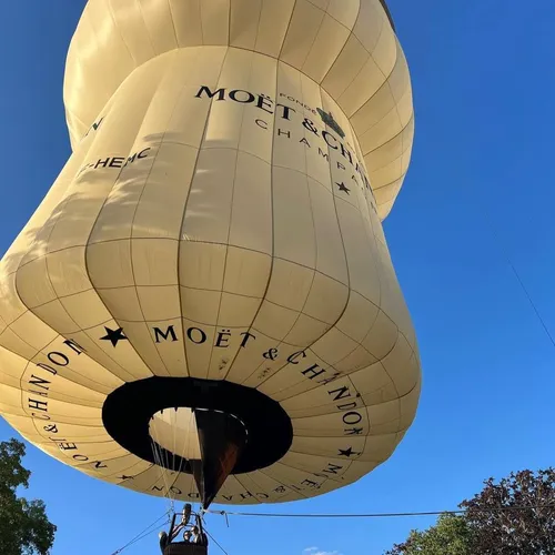Moët & Chandon Turns Hot Air Balloon into Champagne Cork for an Unforgettable Experience