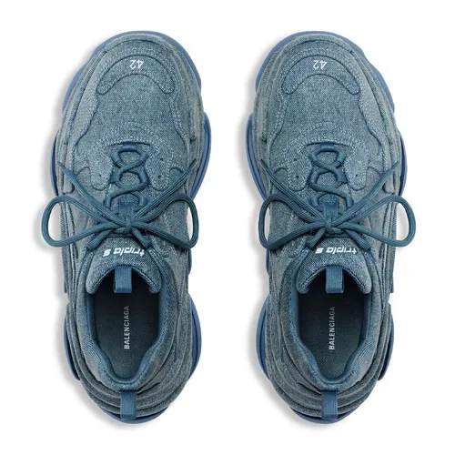 Balenciaga Unveils Denim Rework of the Cult Classic Triple S Sneakers