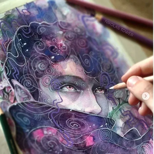 Nikolaos Kafasis: Weaving Fantasy Worlds with Watercolor and Gouache