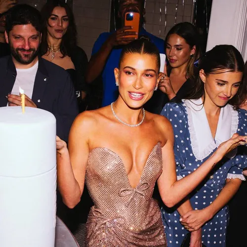 Hailey Bieber's Celebratory Year of Rhode: A Gala of Fashion and Fun