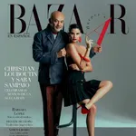 Christian Louboutin and Sara Sampaio Grace the Cover of Harper’s Bazaar Mexico