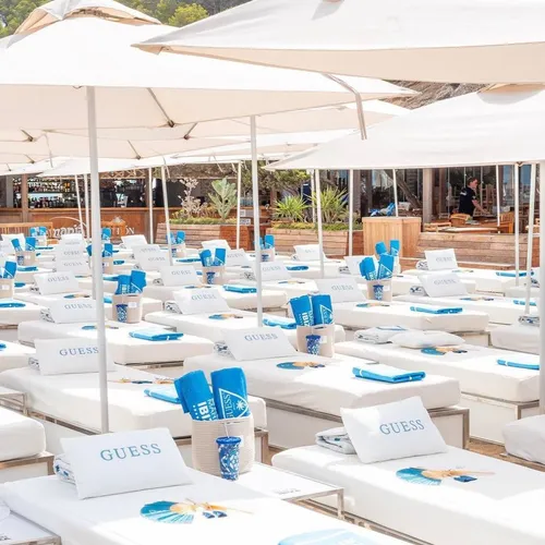 Guess Transforms Blue Marlin Beach Club in Ibiza