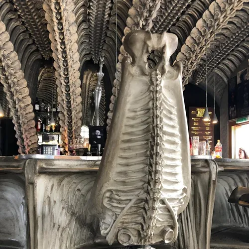 Giger Bar: The Biomechanical Wonderland Created by H. R. Giger