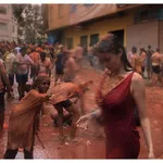 Gaspar Noé and Unemployed Magazine Capture the Vivid Chaos of La Tomatina in a Stunning Photo Shoot