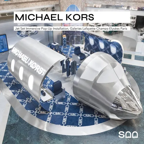 Michael Kors Takes Off with Paris-New York Themed Pop-Up at Galeries Lafayette—Including a Chance to Win Real Flight Tickets