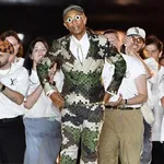 Pharrell Williams' Louis Vuitton Debut: High Security and High Fashion