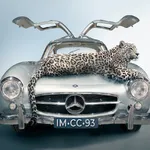 Cheraine Collette Wins "Advertising" Category at Creative Photo Awards 2023 with Striking Leopard on Mercedes-Benz Photo
