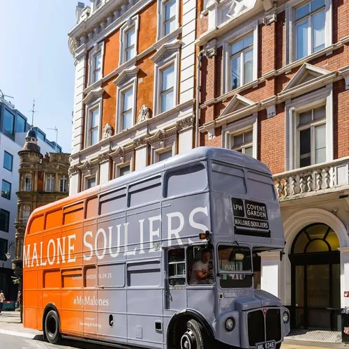 Hop on the Fashion Express: Malone Souliers Drives Style to the Streets of London
