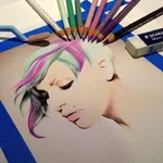 Karla Mialynne's Hyper-Realistic Illustrations: Colored Pencils to Acrylic Artistry