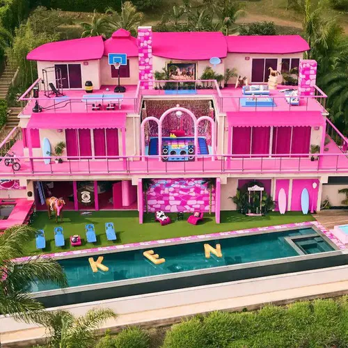 Barbie Fans Rejoice: Airbnb Lists Massive Pink Malibu Mansion