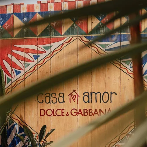 Dolce&Gabbana's Vivid Splash: Stylizing Casa Amor Beach Club, near Saint-Tropez