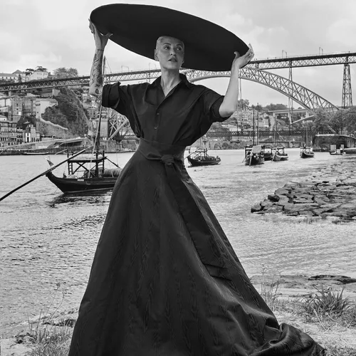 Timeless Elegance: Mariza Graces Vogue Portugal in Iconic Porto Shoot